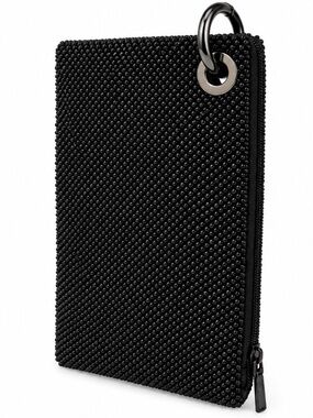 LULU TOWNSEND Black Beaded Wristlet NWOT